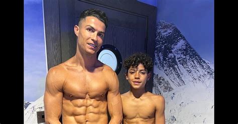 Cristiano Ronaldo Et Son Fils Cristiano Junior Purepeople