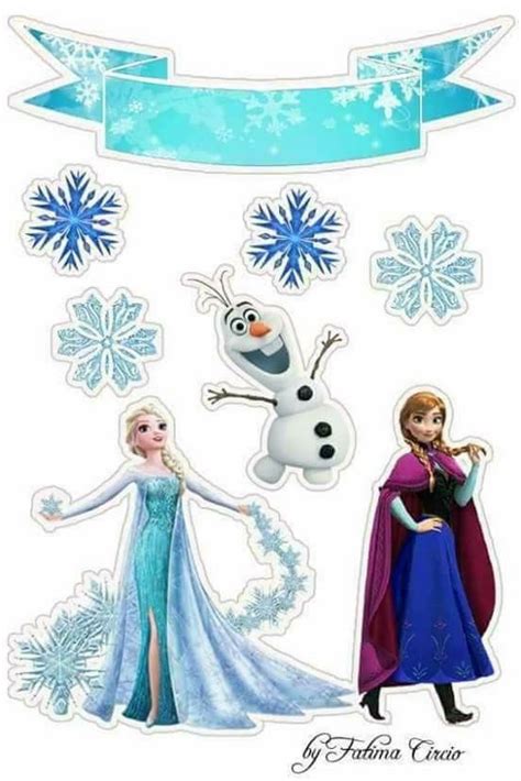 Bolo Frozen Frozen Elsa Cake Topper Elsa Cake Toppers Frozen Cupcake