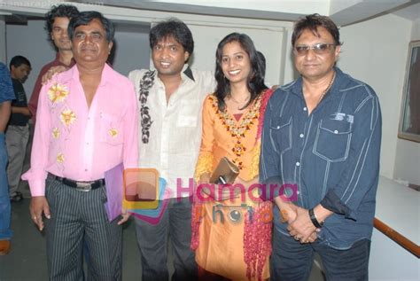 Sunil Pal With Wife At Nayan Rathod S Musical Evening At Isckon On July