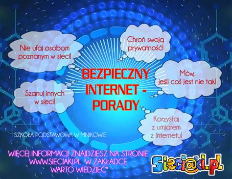 Bezpieczny Internet Porady Szko A Podstawowa Im Ks J