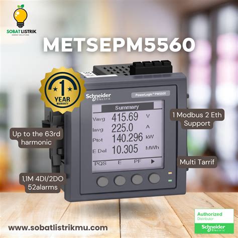 Promo POWER METER SCHNEIDER PM5560 METSPM5560 Kab Bekasi Sobat