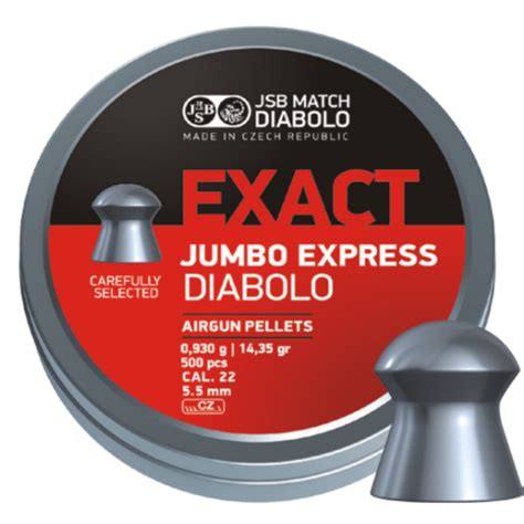 Jsb Exact Jumbo Express Air Rifle Pellets Countryway Gunshop