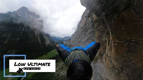 Wingsuit Base Jump Lauterbrunnen Switzerland Low Ultimate Exit K