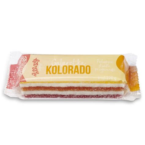 Galaretka Kolorado 220 g Słodkie Hawo