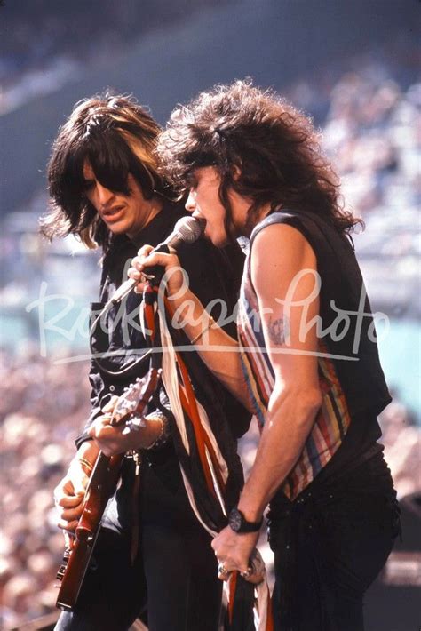 Joe Perry And Steven Tyler By Neil Zlozower Joe Perry Steven Tyler