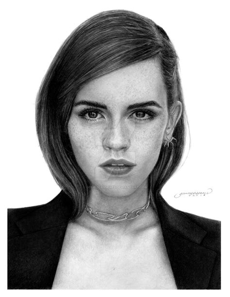 Emma Watson Drawing By Gomezcasseres On Deviantart