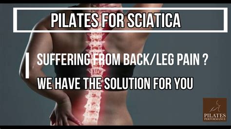 Pilates For Sciatica By Pilates Performance Youtube