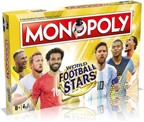 Buy Winning Moves World Football Stars Gold Monopoly Board Game Online