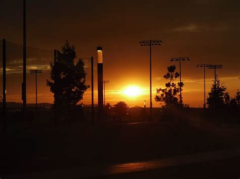Sunset Sun Park Free Photo On Pixabay