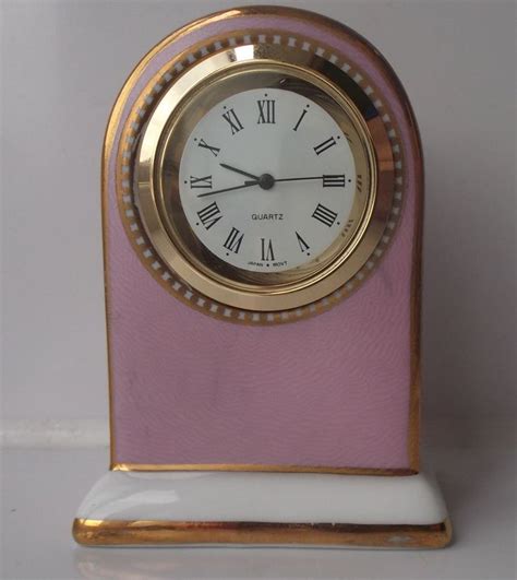 Rare Royal Collection Faberge Pink Clock Read The Listing 24 99 Or