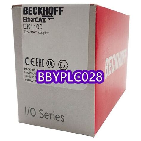 New In Box Beckhoff Ek Ether Cat Terminals