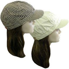 This Helen's Hats houndstooth cap is a great cap to wear over a fall ...