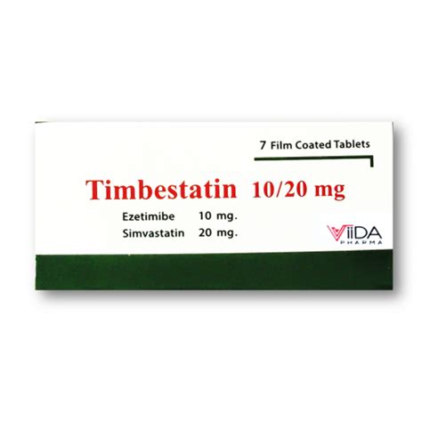 Timbestatin Mg Ezetimibe Simvastatin Ftablets