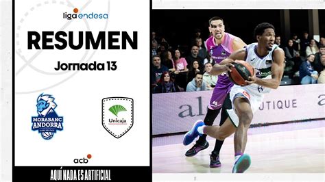 MoraBanc Andorra Unicaja 81 87 RESUMEN Liga Endesa 2023 24 YouTube