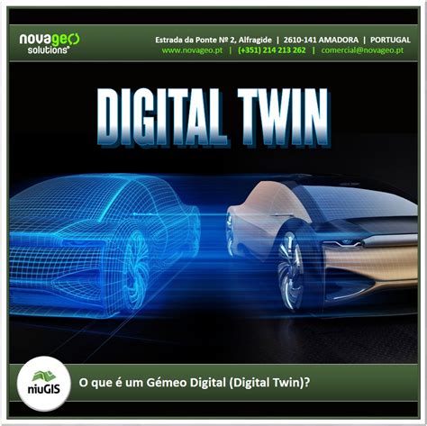 O Que Um G Meo Digital Digital Twin Novageo