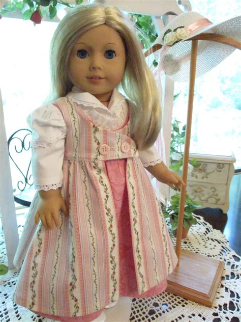 Regency Era Historic Doll Dress To Fit Your 18 American Girl Doll In