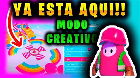 NUEVO MODO CREATIVO EN FALL GUYS UN EDITOR DE NIVELES QUE TE EXPLOTARA