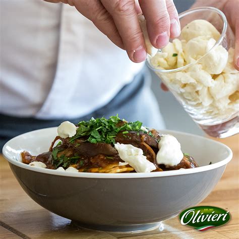 Ravioli Recipe Braised Beef Au Jus With Mushrooms Olivieri Recipe