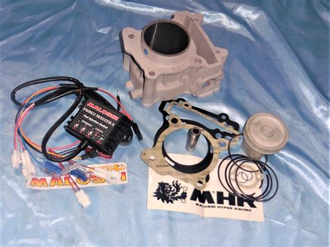 Kit 182 5cc MALOSSI Ø63mm cylindre piston boitier électronique