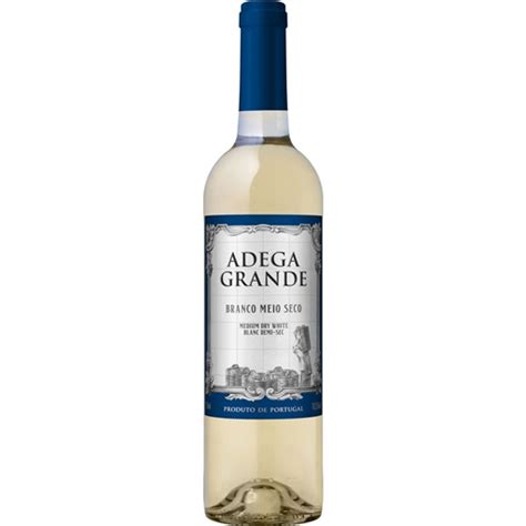 Vinho Branco Adega Grande Meio Seco 75Cl Neomaquina Supermercados