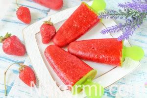 Как сделать клубничный лед: рецепт с фото