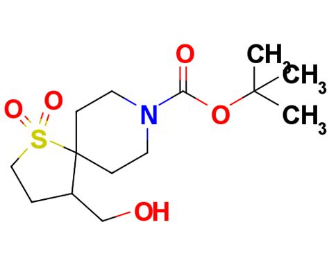 Tert Butyl 4 Hydroxymethyl 1 Thia 8 Azaspiro 4 5 Decane 8 Carboxylate