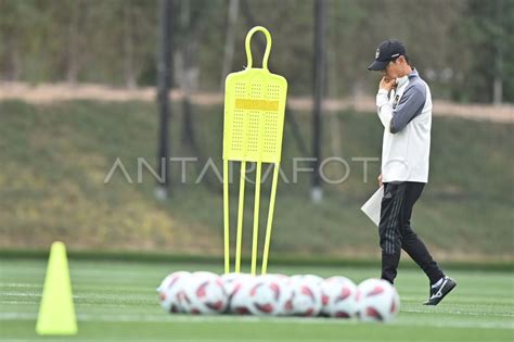 Latihan Timnas Indonesia Jelang Lawan Australia Antara Foto