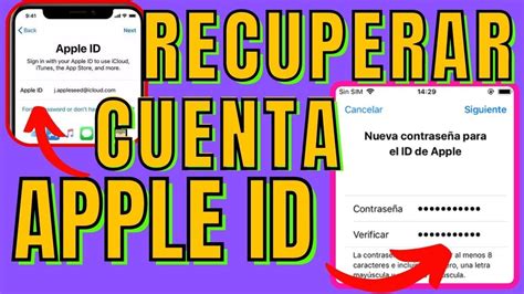 Como Recuperar Mi Cuenta De Icloud Si Olvide El Correo Youtube