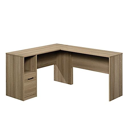 Sauder Beginnings W L Shaped Home Office Computer Desk Summer Oak