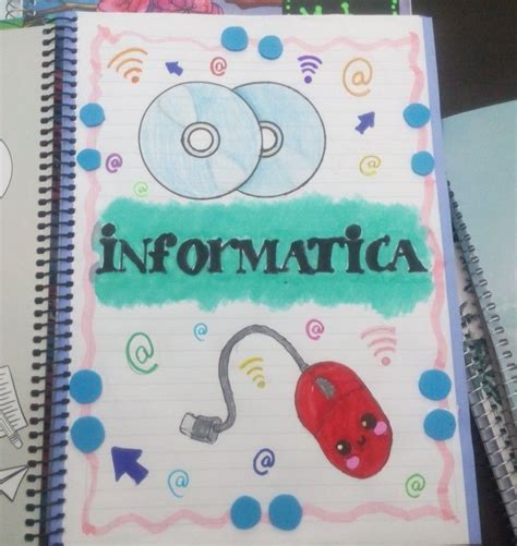 Portadas De Informática Ideas Bonitas Y Fáciles Imágenes Dibujos