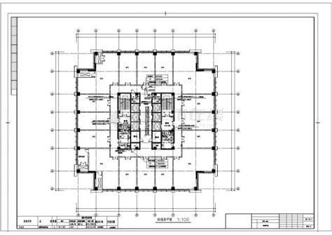 某商场空调设计cad图，共15张商业建筑土木在线