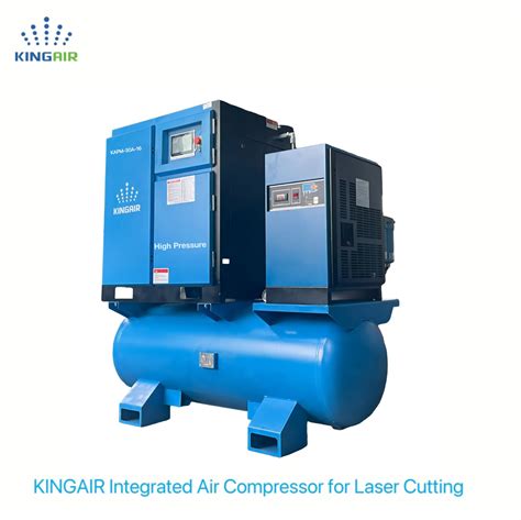 Kw Hp Bar High Pressure Integrated Air Compressor For Laser