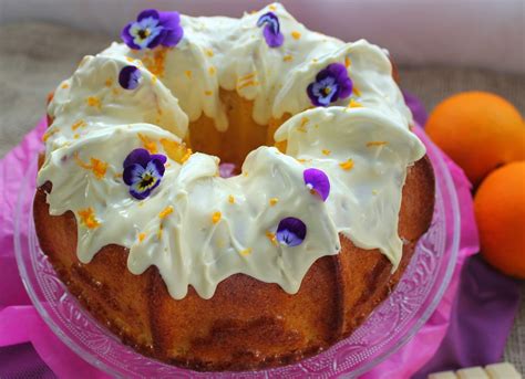 Bundt Cake De Naranja Y Chocolate Blanco Cocinando Con Las Chachas