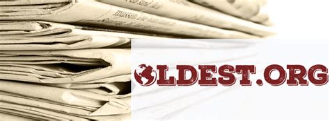 Home of the Oldest Things in the World - Oldest.org