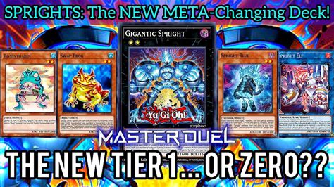 SPRIGHT The META Will CHANGE FOREVER NEW BEST DECK In Yu Gi Oh MASTER