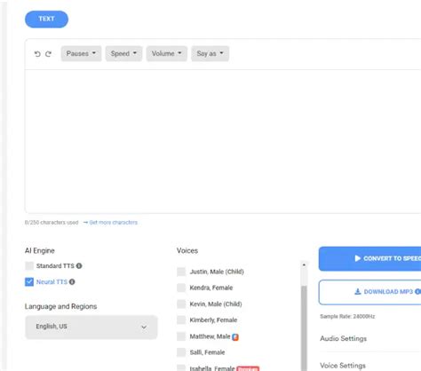 Text To Speech Converter