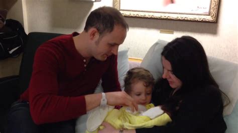 Meeting Baby Sister Youtube