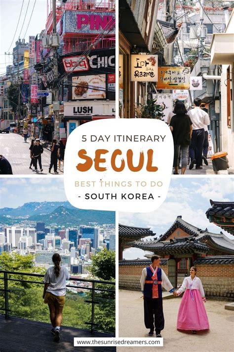 5 Day Seoul Itinerary Best Things To Do In Seoul South Korea One Day