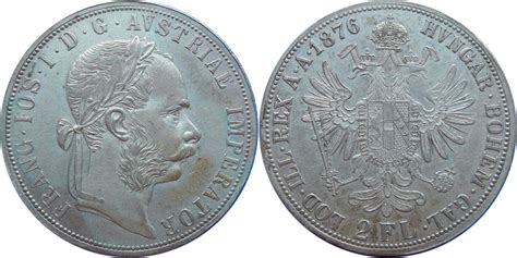 Sterreich Ungarn Gulden Florin Franz Joseph I