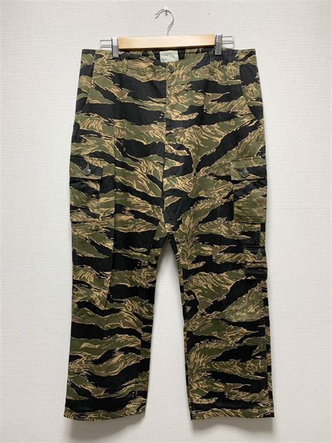 【目立った傷や汚れなし】美品☆[buzz Ricksons] Gold Tiger Pants Type2 タイガーカモ カーゴパンツ Xl