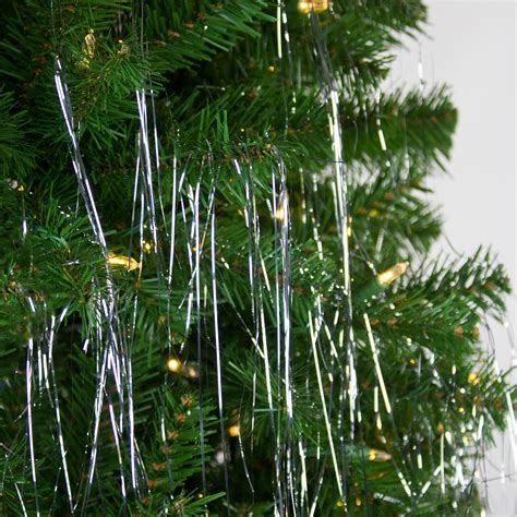 18 Silver Tinsel Icicle Strands 1000ct Michaels