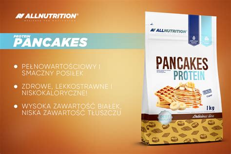 59 PLN Naleśniki proteinowe Pancakes Protein 1000g ALLNUTRITION