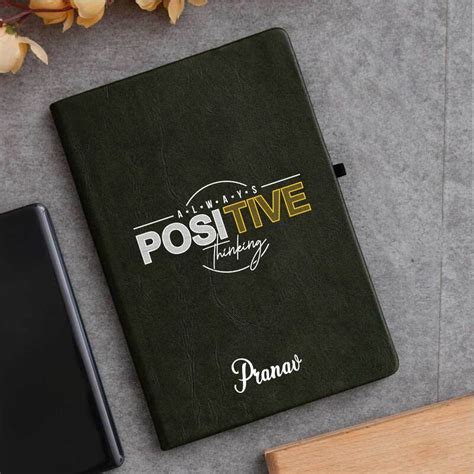 Customized Notebook- Always Positive Thinking - HoMafy