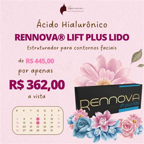 Mar O Cido Hialur Nico Rennova Lift Plus Lido