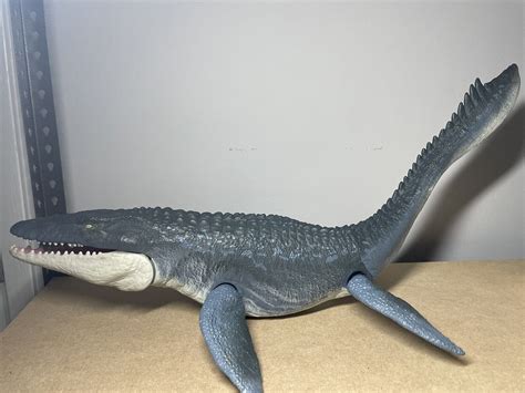 Mattel Fng24 Jurassic World Real Feel Mosasaurus 2018 887961590678 Ebay