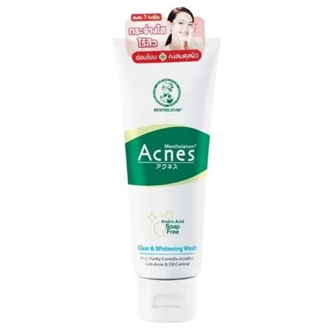 MENTHOLATUM Acnes Clear Whitening Face Wash 100 G Shopee Malaysia