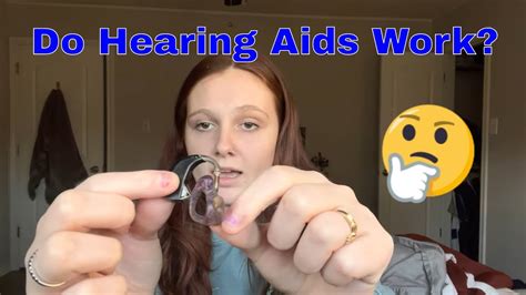 How Do Hearing Aids Work Youtube