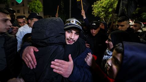 In Photos The Latest Group Of Palestinian Prisoners Released Middle