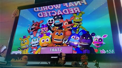 Fnaf World Redacted - YouTube