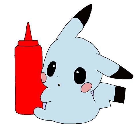 Pikachu With Ketchup